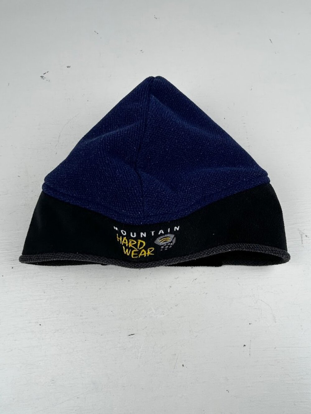 Mountain Hardwear Beanie Hat Navy Black Polartec Thermal Pro Fleece Winter